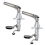 TACO Marine Pro Series GS-500 Outrigger Mounts, For Carbon Fiber Tele-Outriggers Up to 24 ft, Twist & Lock Arm - Apollo Lighting