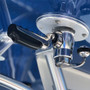 TACO Marine Pro Series GS-500 Outrigger Mounts, For Carbon Fiber Tele-Outriggers Up to 24 ft, Twist & Lock Arm