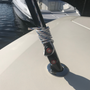 TACO Marine Tele-Sun Shade Poles, Carbon Fiber, 52.89-80.4 in, 1/4 in Pin, 2pk, Mesh Carry Bag - Apollo Lighting