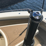 TACO Marine Tele-Sun Shade Poles, Carbon Fiber, 52.89-80.4 in, 1/4 in Pin, 2pk, Mesh Carry Bag