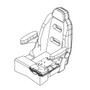 TACO Marine Low Profile Adjustable Seat Slide, 13 x 10 in, Detachable Mount, 7 Positions, 5-1/2 in Travel - Apollo Lighting