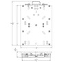 TACO Marine Low Profile Adjustable Seat Slide, 13 x 10 in, Detachable Mount, 7 Positions, 5-1/2 in Travel