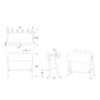 TACO Marine Neptune III Leaning Post, 4 Poly Rod Holders, 15º Angle, 72-Qt Cooler Space - Apollo Lighting