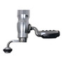 TACO Marine Grand Slam 390XL Outrigger Mounts, 180° Handle, 4-1/2 in Hardtops, 35° Upward Lift, Pair