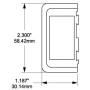 Blue Sea Systems Contura Switch Mounting Panel