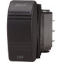Blue Sea Systems Contura III Dimmer Control Rocker Switch, For Deckhand Dimmer, SPDT, (ON)-OFF-(ON), 20A 12V, 15A 24V