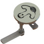 TACO Marine Latch-tite Round Lifting Handle, Cast Type 316 SS, Polished Finish, Anti-Rattle - Apollo Lighting