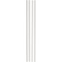 TACO Marine Poly Premium Trailer Glyde Slicks, 2 ft, 1-1/2 in Wide, 7/16 in Thick, 6pk