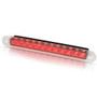 Hella Marine 9073 Series LED Recess Strip Lamp, 265 x 33mm, 238mm Hole Centers, IP6K9K