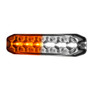 Hella Marine MST6E LED Warning Lighthead, 12/24V, Amber/White Light, IP67, 21 Flash Patterns