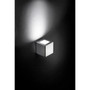 Quick Marine - QB COMPASS 1L Wall Light - 10-30V, 4W, IP40, 0.17A, Chrome Finish