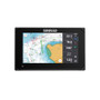 Simrad NSX Chartplotter/Fishfinder Combo, SolarMAX IPS HD Touchscreen, C-MAP DISCOVER X and REVEAL X Compatible, NMEA 2000, Ethernet