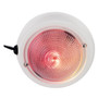 Perko 1263 Exterior Surface Mount Dome Light, 12V, Red and White Bulbs, Three-Position Toggle Switch - Apollo Lighting