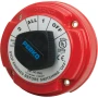 Perko Medium Duty Battery Selector Switch with Alternator Field Disconnect, No Key Lock, 6-32V, 250A Continuous, Ignition Protected