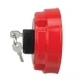 Perko Medium Duty Battery Selector Switch, 6-32V, 250A Continuous, Alternator Field Disconnect, Key Lock