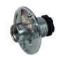 Perko 0499 Water Inlet Fitting, 1/2 in NPT, Chrome-Plated Bronze, Female Swivel Hose Connector, Watertight Plug