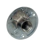Perko 0499 Water Inlet Fitting, 1/2 in NPT, Chrome-Plated Bronze, Female Swivel Hose Connector, Watertight Plug