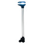 Perko Stealth Series LED Fold Down White All-Round Light, For Vessels Under 20m, 12V, 1.5W, 2nm - Apollo Lighting