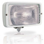 Hella Marine 7118 Halogen Deck Floodlight, 12V, 55W, White Housing