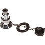Hella Marine 4-Pole Plug & Socket, Water-Resistant, Chrome-Plated Brass, Socket Cap, For 6.5mm Cable - Apollo Lighting