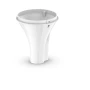 Garmin Antenna Pole Mount, For GA 38, GPS 17x/19x, GXM 52, 1 in OD Pipe-Threaded, NMEA 2000/Audio Cable Routing