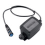 Garmin 6-Pin to 8-Pin Transducer Adapter Box, Wire Block, IPX7, 24 in Cable