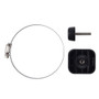 Garmin Panoptix Trolling Motor Barrel Mount, For PS21 and PS22-TR, Molded Teeth, Bracket with Hose Clamp and Thumb Screw