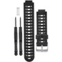 Garmin Replacement Watch Bands, For Forerunner 230/235/630, Black & Gray Silicone, Pins and Removal Tools Included - Apollo Lighting