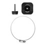 Garmin LiveScope LVS12 Trolling Motor Barrel Mount, For Minn Kota and MotorGuide, Fits All Barrel Diameters
