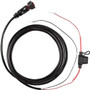 Garmin Force Foot Pedal Power Cable, For Force/Force Kraken, 12/24/36V, 2-Pin Threaded Connector