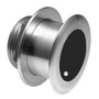 Simrad XSONIC SS175M Thru-Hull Medium CHIRP Transducer, 1 kW, 20° Tilt, 85-135 kHz, Stainless Steel, 9-Pin, Depth/Temp, 10 m Cable