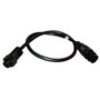 Lowrance - 9-Pin Black to 7-Pin Blue Adapter Cable f/XID Chirp Transducers