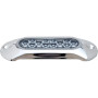 Attwood Marine Light Armor Surface-Mount Underwater LED Light, 12 LEDs, 12/24V DC, 6 in, Sapphire Blue Light - Apollo Lighting