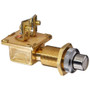 Cole Hersee - Heavy Duty Push Button Switch - Gasket Seal, SPST, Off-On, 2 Screw, 10A