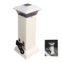 Dock Edge - Cleatlite Solar Dock Light - Mooring Cleat, 12"