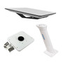 KVH - Starlink Flat Panel Kit - Seaview Pedestal Mount & ADASTLKA Starlink Top Plate