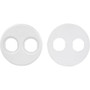 Sea-Dog - Power Socket Adapter Mounting Plate - White, 4" Gauge