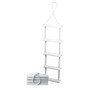 Attwood Marine Rope Ladder, 5-Step, 11-3/4 in Blow-Molded Steps, Cleat or Railing Mount, Fold-Flat - Apollo Lighting