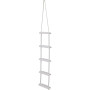 Attwood Marine Rope Ladder, 5-Step, 11-3/4 in Blow-Molded Steps, Cleat or Railing Mount, Fold-Flat - Apollo Lighting