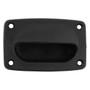 Attwood Marine Flush Hatch Pull, Low-Profile, ABS, Black Textured Finish - Apollo Lighting