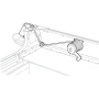 Attwood Marine Anchor Lift System, 12 lb Anchor Capacity, Bow or Stern Mount, Heavy-Gauge Powder-Coated Steel
