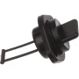 Attwood Marine Drain Plug and Receiver Kit, 3/4 in, Threaded Receiver, Black Plastic
