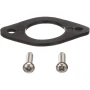Attwood Marine Drain Plug and Receiver Kit, 3/4 in, Threaded Receiver, Black Plastic