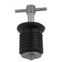 Attwood Marine T-Handle Drain Plug, Stainless Steel, 1 in, Without Chain