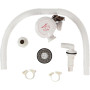 Attwood Marine Tsunami Mk2 T500 Recirculating Aerator Kit, 500 GPH, 3/4 in Hose - Apollo Lighting