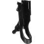 Attwood Marine 2-In-1 Non-Adjustable Side Mount Rod Holders, 2pk, Black