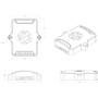 Lumitec Pico C4-MAX RGB/RGBW Control Expansion Module, For Poco System, 10-30V, 10A/Ch, IP67
