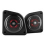 DS18 - Universal Shallow Enclosure - With Marine Speaker, 100W, Black