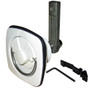 Perko 1082 Flush Lock & Latch, White, Non-Locking, Straight Cam Bar - Apollo Lighting