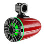 DS18 - X Series HYDRO 6.5" Wakeboard Pod Tower Speakers - With RGB LED Light, 300W, Red